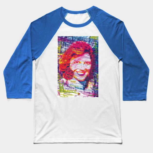 Sylvia Plath VI Baseball T-Shirt by Exile Kings 